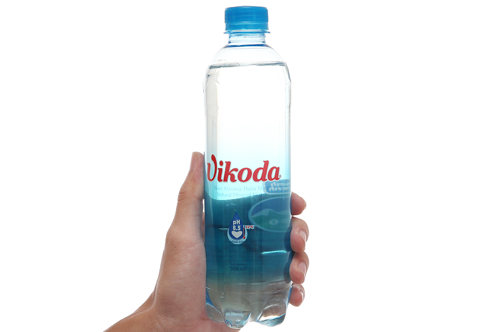 Thùng 24 chai nước khoáng Vikoda 500ml 6