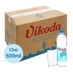 Thùng 24 chai nước khoáng Vikoda 500ml