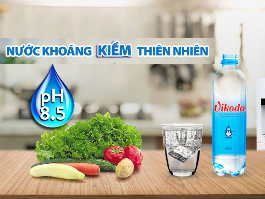 Thùng 12 chai nước khoáng Vikoda 1.5 lít 2