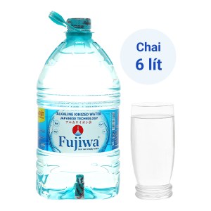 Nước uống i-on kiềm Fujiwa 6 lít