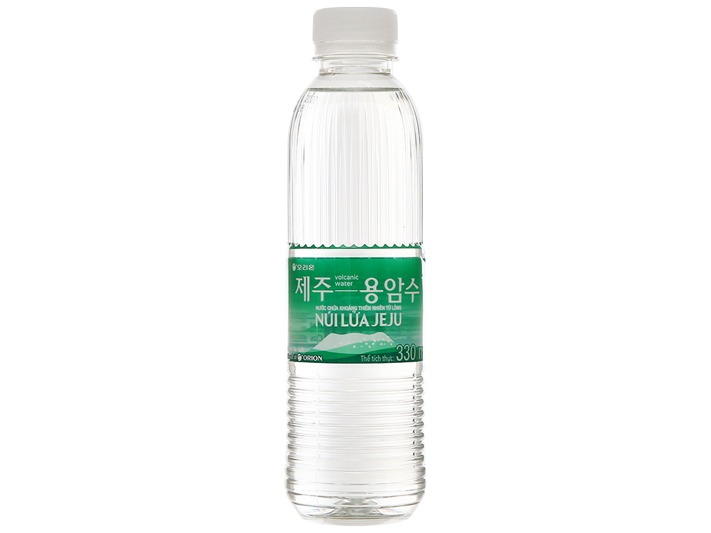 Thùng 20 chai nước khoáng thiên nhiên Jeju 330ml 3