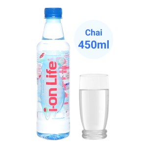 Nước uống i-on kiềm Akaline I-on Life 450ml