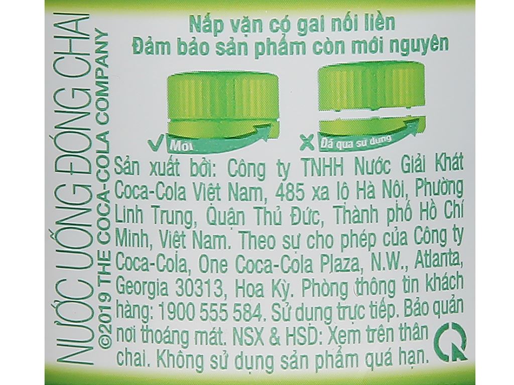 Nước tinh khiết Dasani 350ml 3