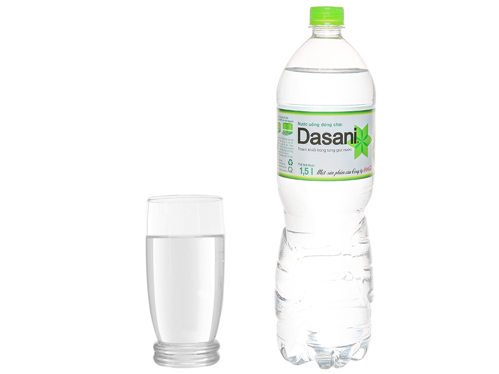 Nước tinh khiết Dasani 1.5 lít 5