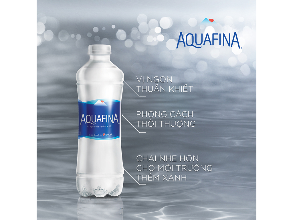 Aquafina 500ml có đủ chứa nước tinh khiết không?

