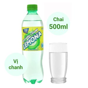 Nước khoáng có ga Vĩnh Hảo Lemona vị chanh 500ml