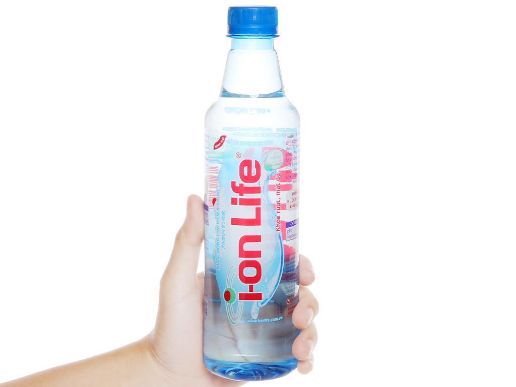 Thùng 24 chai nước uống i-on kiềm Akaline I-on Life 450ml 5