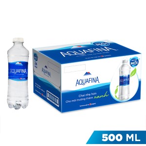 Nước uống Aquafina có chứa thành phần gì?