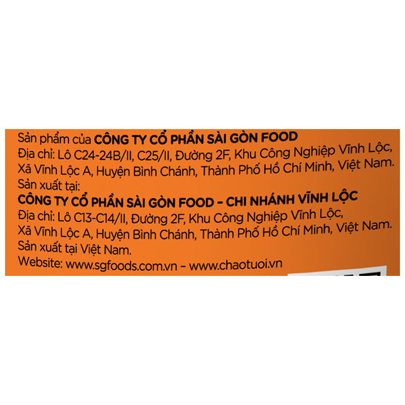 Combo 3 gói cháo tươi SG Food Baby vị lươn, đậu xanh 240g (từ 7 tháng) 11