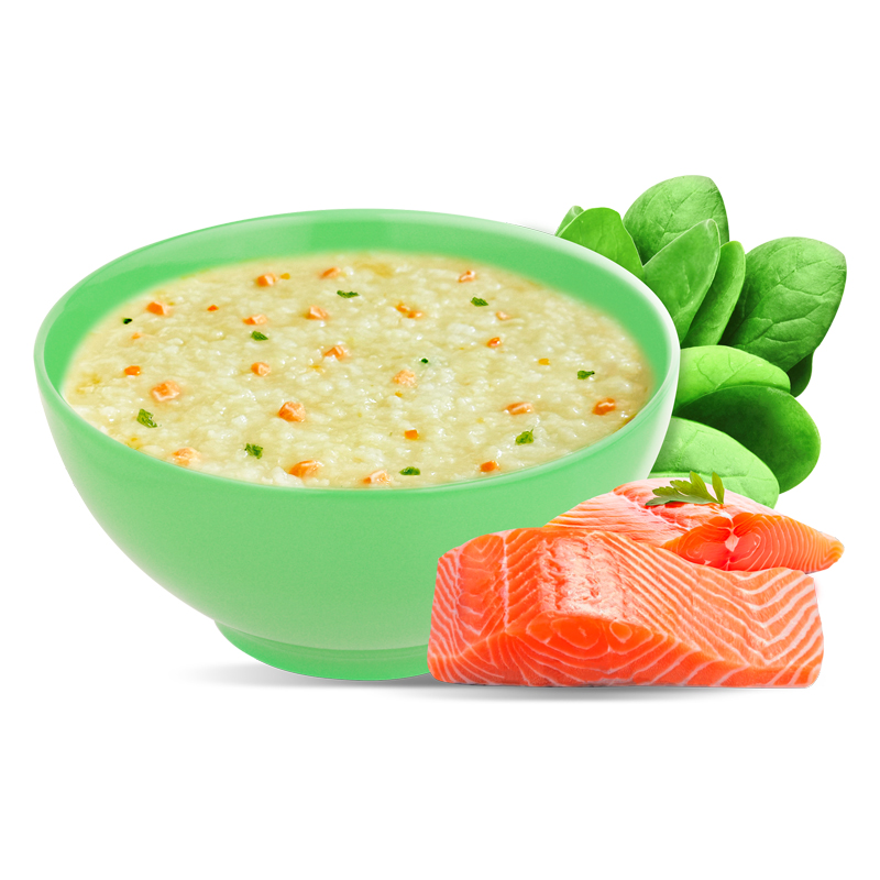 Combo 3 gói cháo tươi SG Food Baby vị cá hồi, cải bó xôi 240g (từ 7 tháng) 9