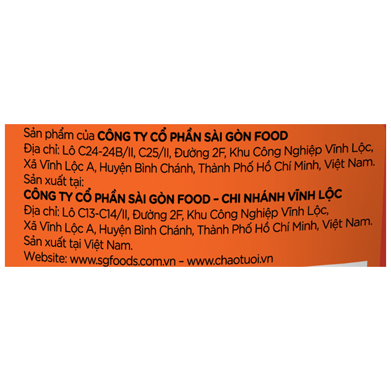 Combo 3 gói cháo tươi SG Food Baby vị gà, cà rốt 240g (từ 7 tháng) 11