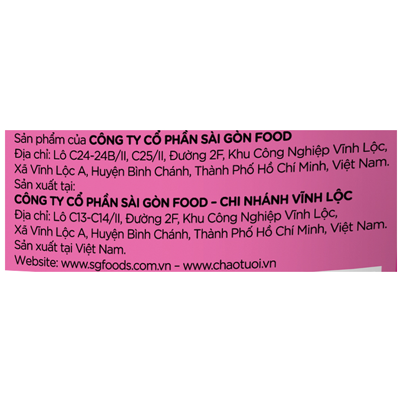 Combo 3 gói cháo tươi SG Food Baby vị bò, đậu Hà Lan và cà rốt 240g (từ 7 tháng) 11