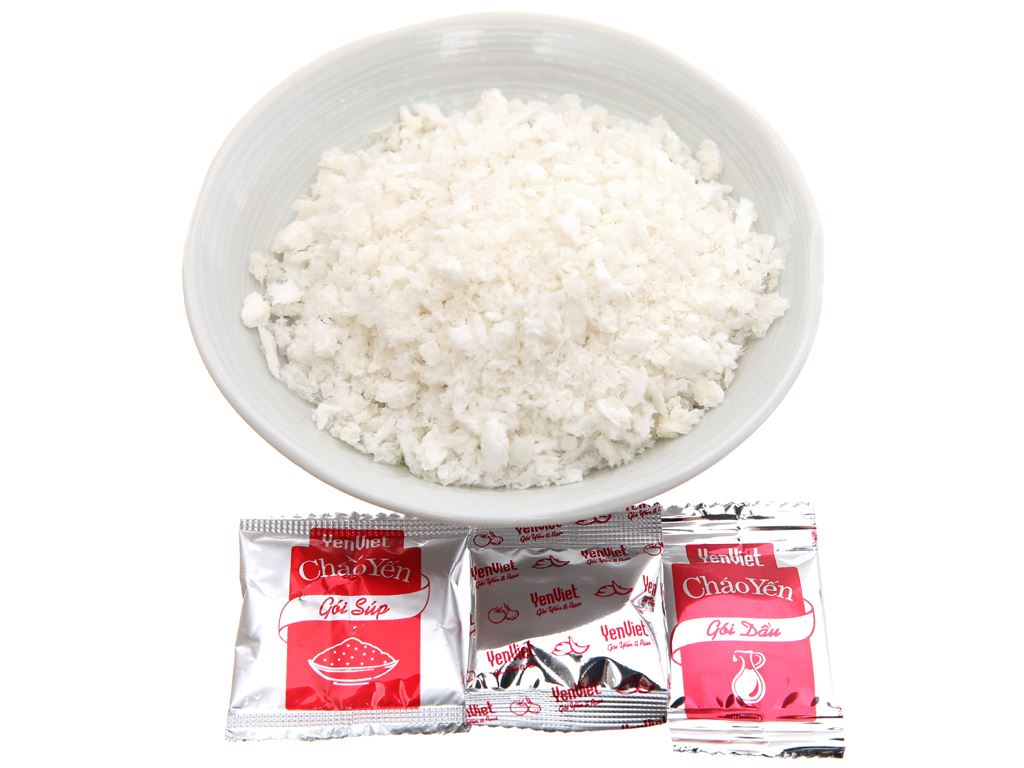 Cháo yến Yến Việt vị thịt bằm gói 50g 9