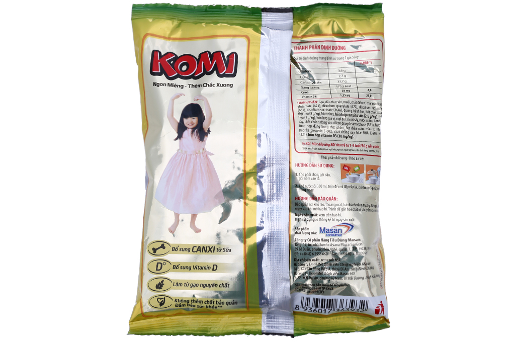 Cháo Thịt bằm Komi 50g