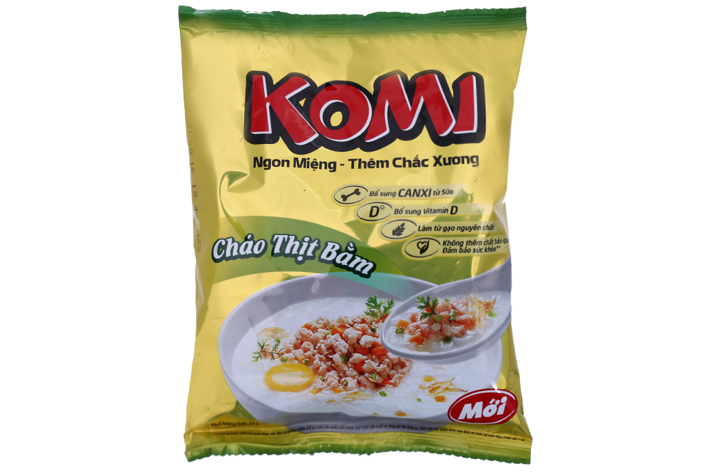 Cháo Thịt bằm Komi 50g