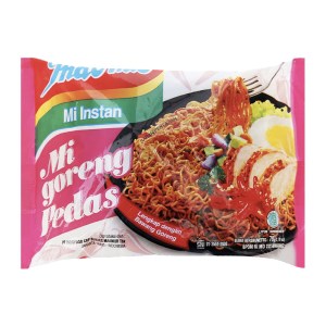 Mì xào khô Indomie Mi Goreng Pedas vị cay nồng gói 79g