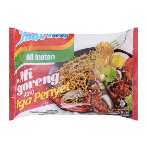 Mì xào khô Indomie Mi Goreng Rasa Iga Penyet vị sườn gói 80g