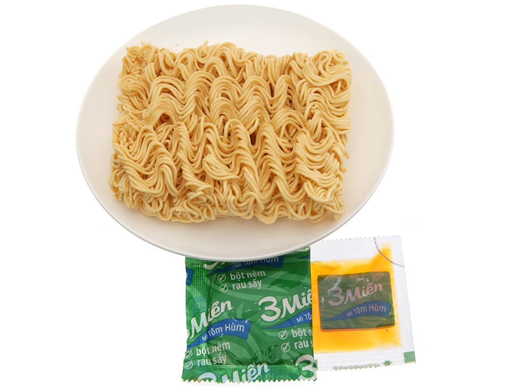 Mì 3 Miền tôm hùm gói 65g 8