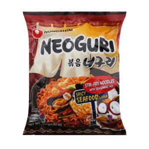 Mì xào khô Nongshim Neoguri hải sản cay gói 137g