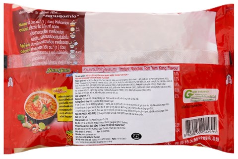 Mì YumYum vị Tôm Yum Kung nước trong gói 67g-3