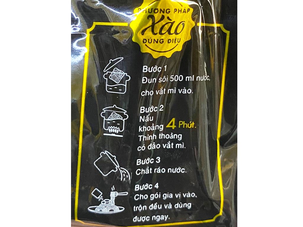Mì spaghetti Bistro xốt bò bằm kiểu Ý gói 95g 5