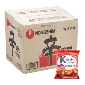 Thùng 40 gói mì Nongshim kimchi ramyun 120g