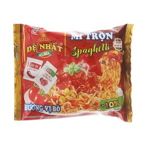 Mì trộn Spaghetti Đệ Nhất hương vị bò gói 98g
