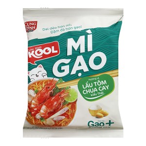 Mì gạo Cung Đình Kool lẩu tôm chua cay kiểu Thái gói 82g