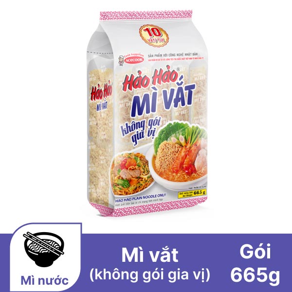 Mì vắt Hảo Hảo túi 665g