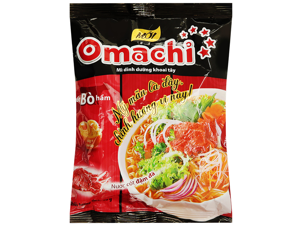 Có thể thay thế bò hầm bằng loại thịt khác để làm món mì trộn omachi không?