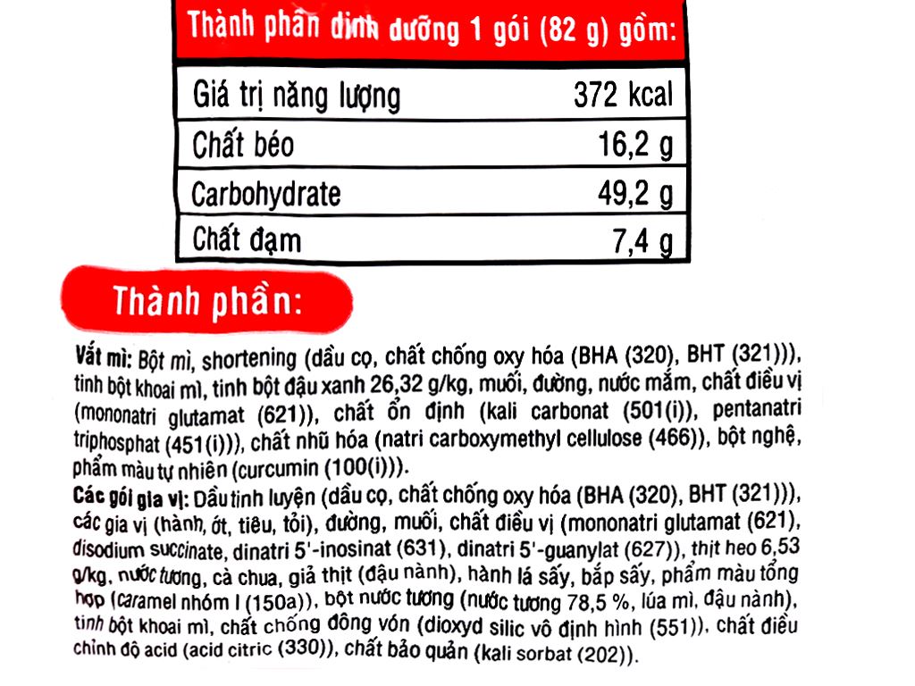 Mì Đệ Nhất thịt bằm gói 82g 7