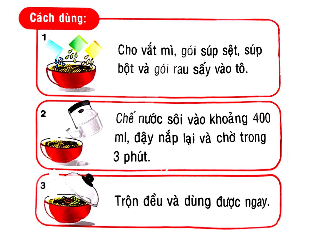 Mì Đệ Nhất thịt bằm gói 82g 8