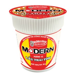 Mì Modern lẩu Thái tôm ly 65g
