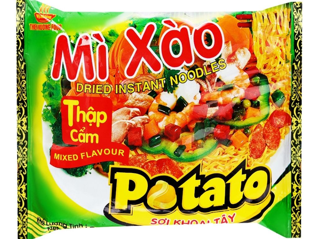 Mì xào thập cẩm Potato gói 75g 1