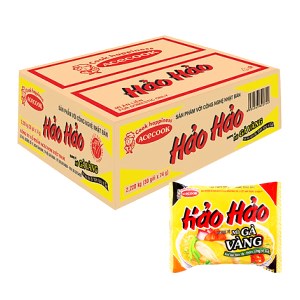 Thùng 30 gói mì Hảo Hảo gà vàng 74g
