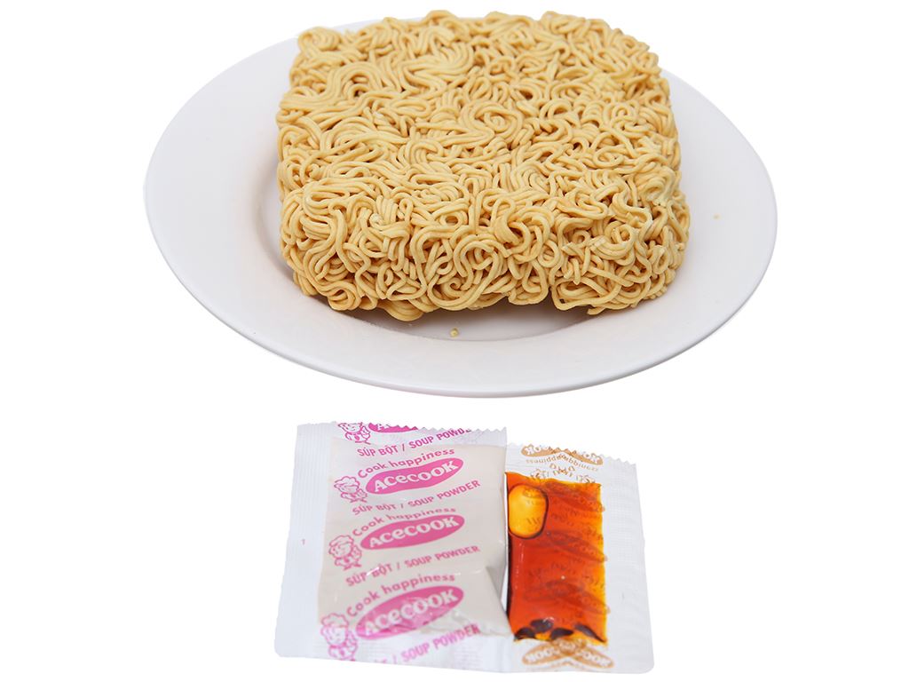 Thùng 30 gói mì xào Hảo Hảo tôm hành 75g 5