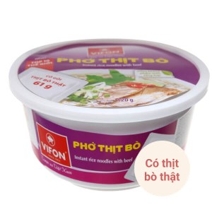 Phở thịt bò Vifon tô 120g