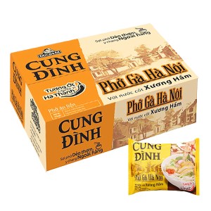 Thùng 30 gói phở gà Cung Đình Hà Nội 68g