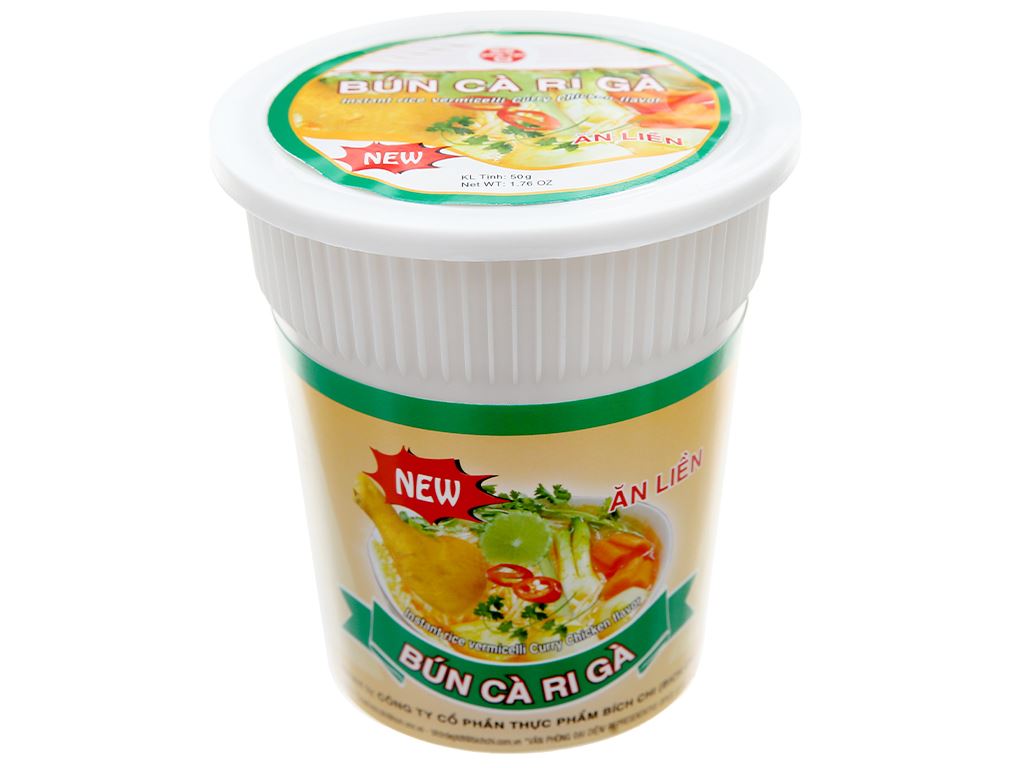 Bun Ca Ri Ga ăn Liền Bich Chi 50g Gia Tốt Tại Bach Hoa Xanh