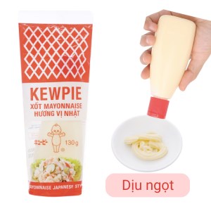 Sốt mayonnaise Kewpie hương vị Nhật chai 130g