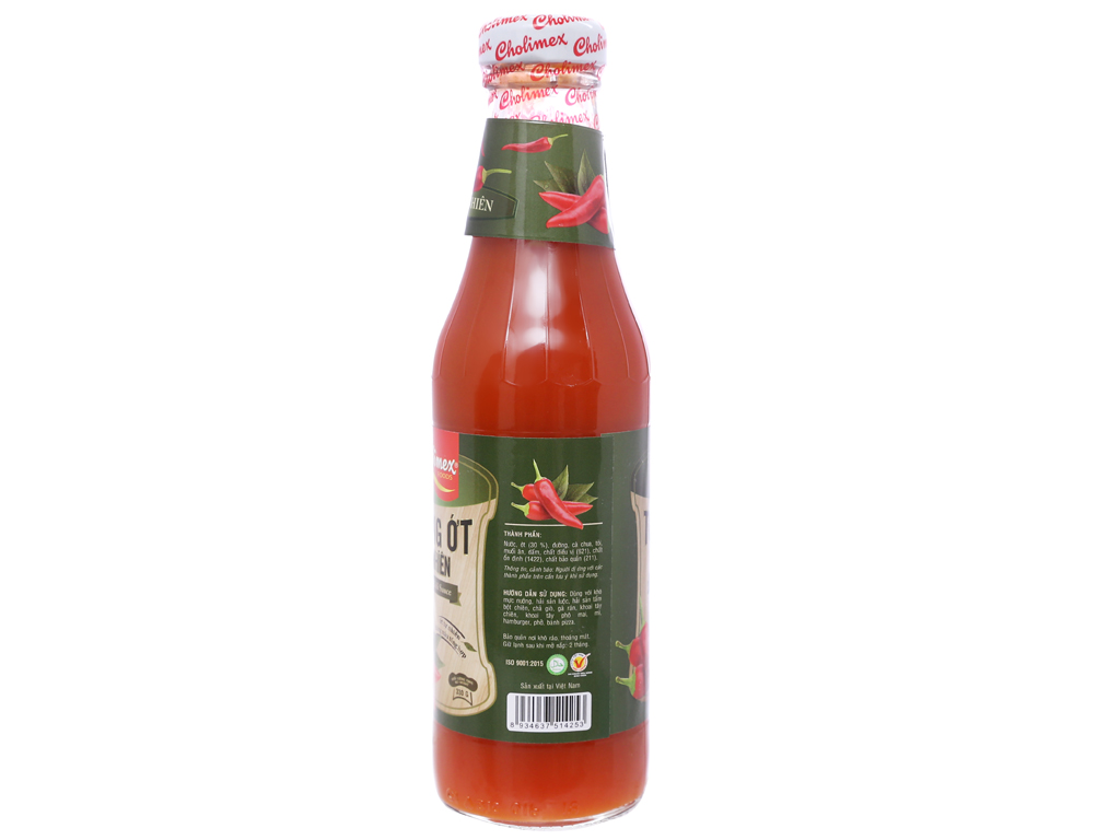 Tương ớt tự nhiên Cholimex chai 300g 3