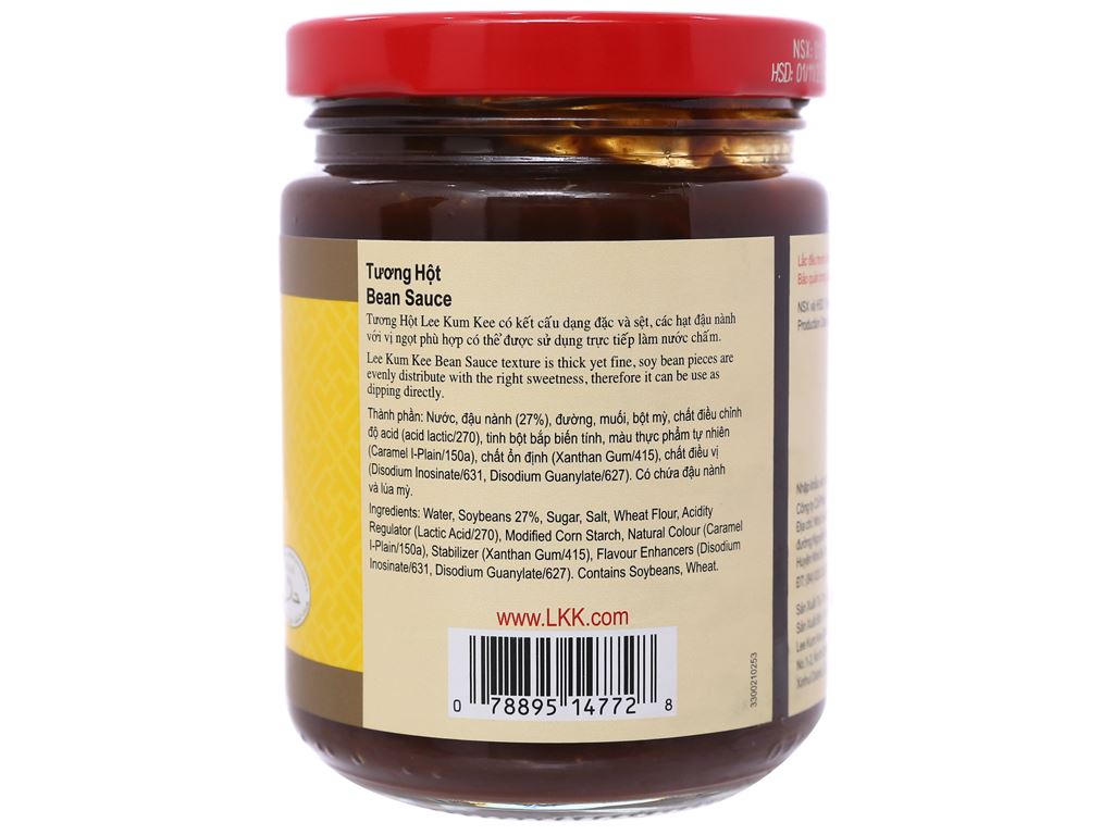 Tương hột Lee Kum Kee hũ 240g (dùng trực tiếp) 3
