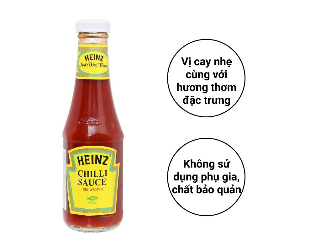 Tương ớt Heinz Asia's Hot Flavor chai 310g 2