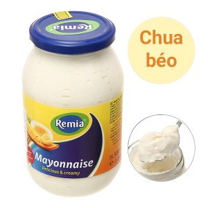 Sốt mayonnaise Remia hũ 482g