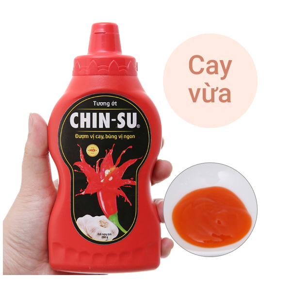 Tương ớt Chinsu chai 250g 0