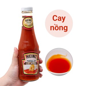 Tương ớt cay nồng Heinz Chilli Sauce Extra Spicy 57 chai thủy tinh 300g