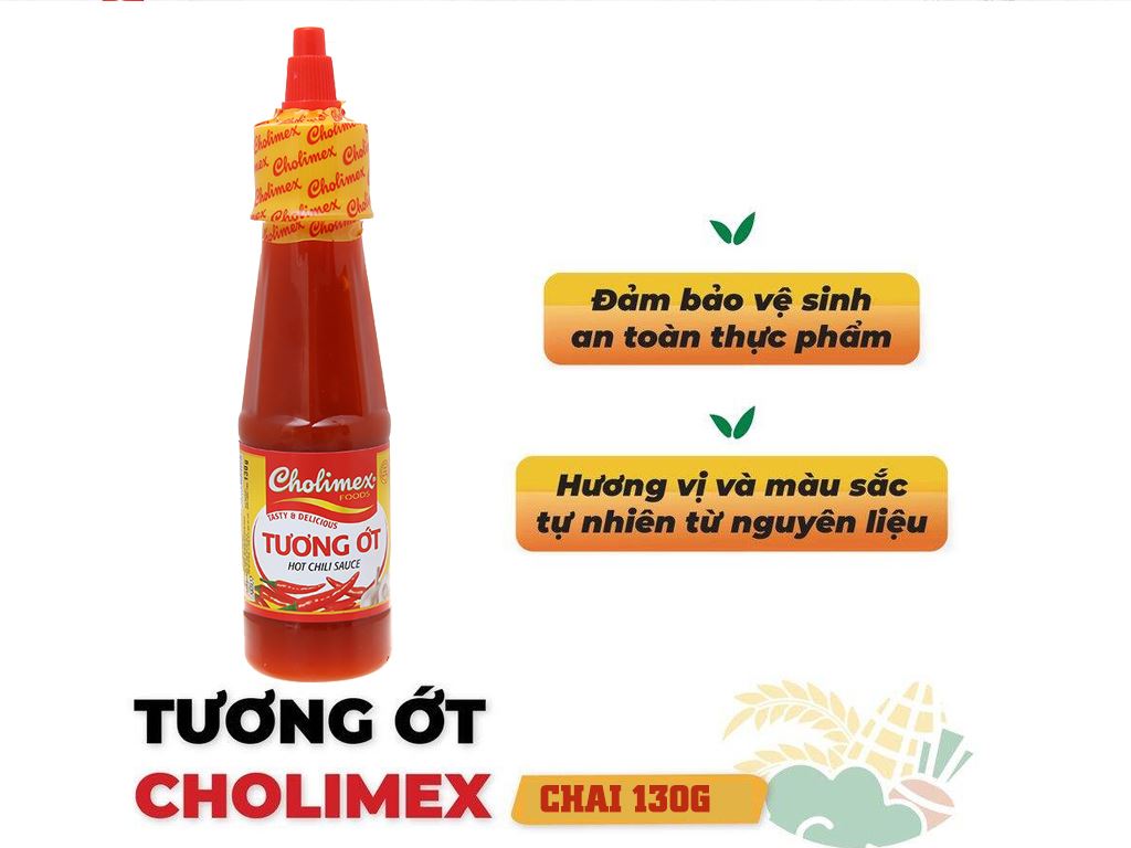 Tương ớt Cholimex chai 130g 2