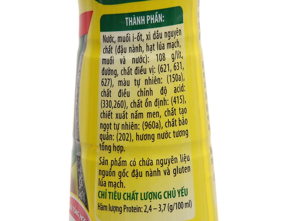 Nước tương đậu nành Nam Dương chính hiệu Con Mèo Đen chai 280ml 4