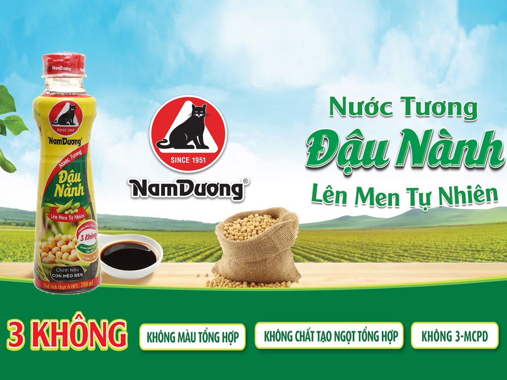Nước tương đậu nành Nam Dương chính hiệu Con Mèo Đen chai 280ml 2