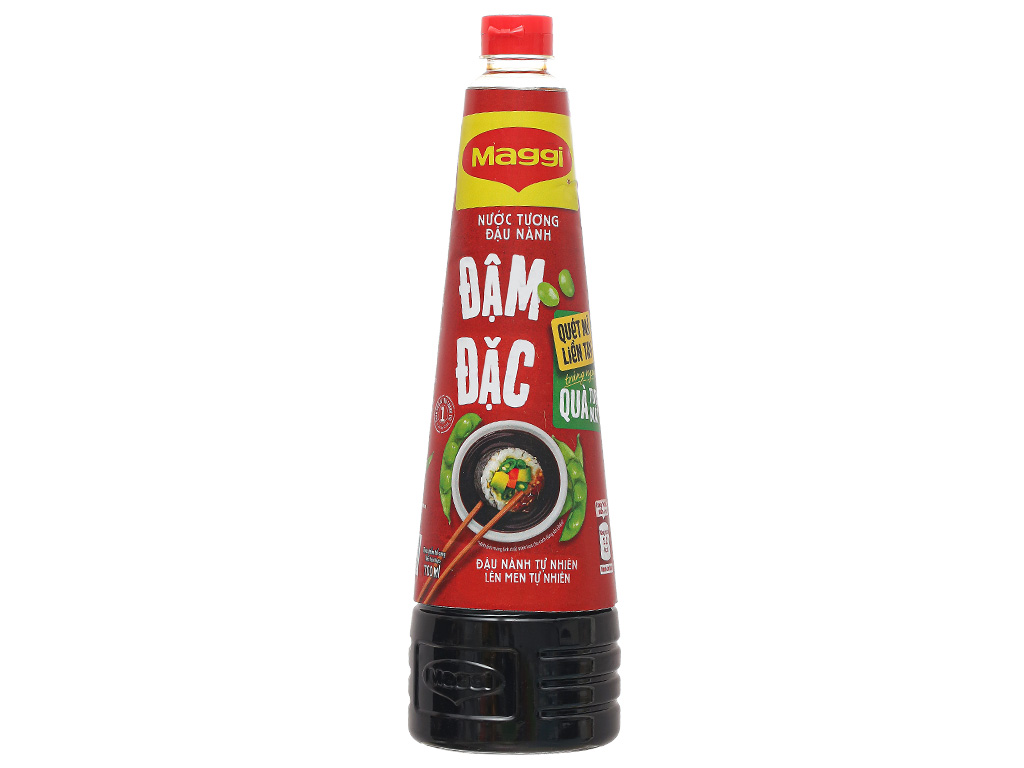 Nước tương đậu nành đậm đặc Maggi chai 700ml 1